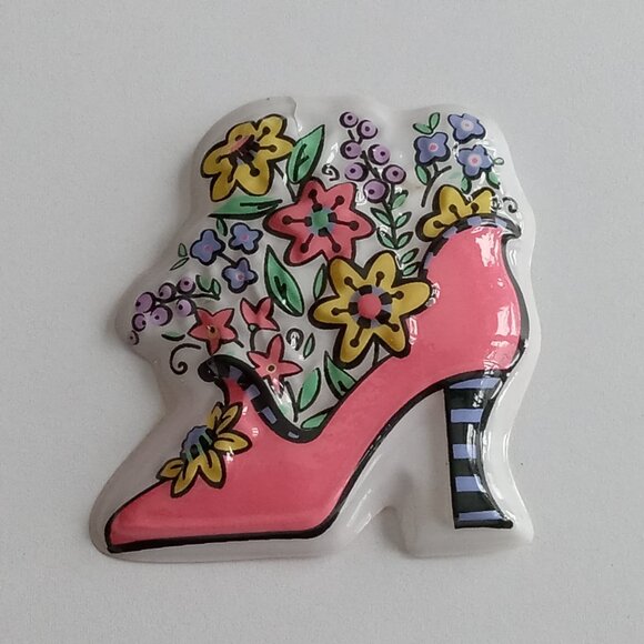 ๐ฏ 10 for $10 / Vintage Shoe Cake Topper Pop Tops Bakery Crafts - Picture 4 of 7